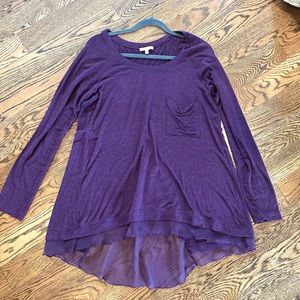Anthropologie flowy top L
